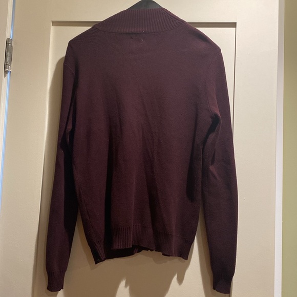 CAlvin Klein sweater. Zip up. Ladies large - Picture 5 of 6